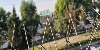 شاخک پرنده پران استیل 